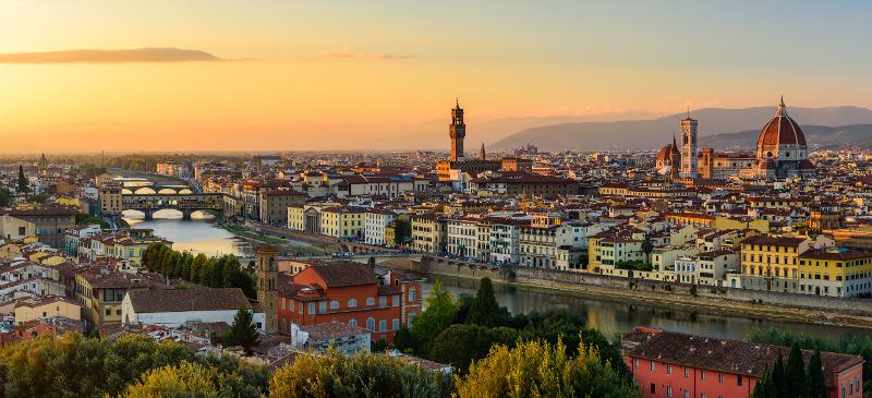  Stadtpanorama von Florenz im Familienurlaub Italien Meer All Inclusive