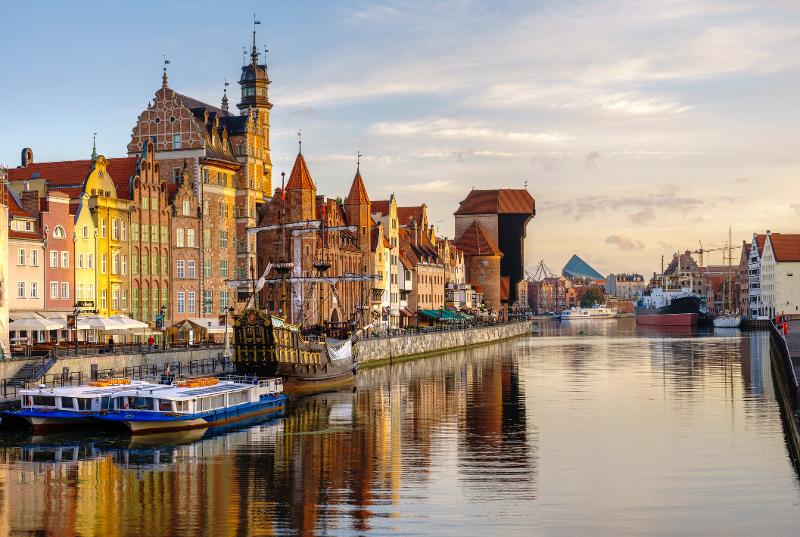  Danzig und sein Hafen im Familienurlaub Polen Strand