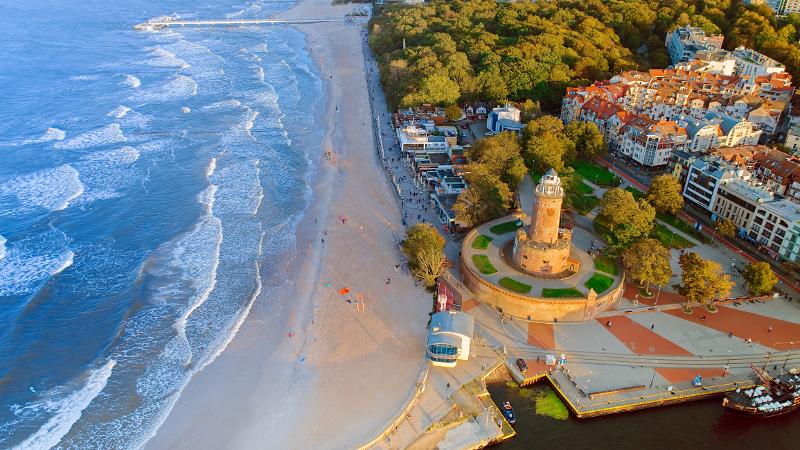  Die Küste von Kolberg im Familienurlaub Polnische Ostsee günstig