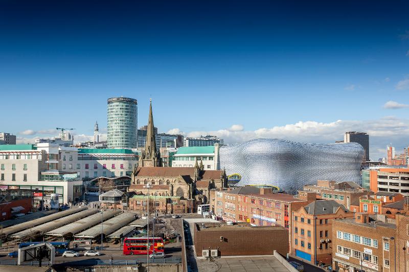 Die Hauptstadt London an einem Sonnigen Tag