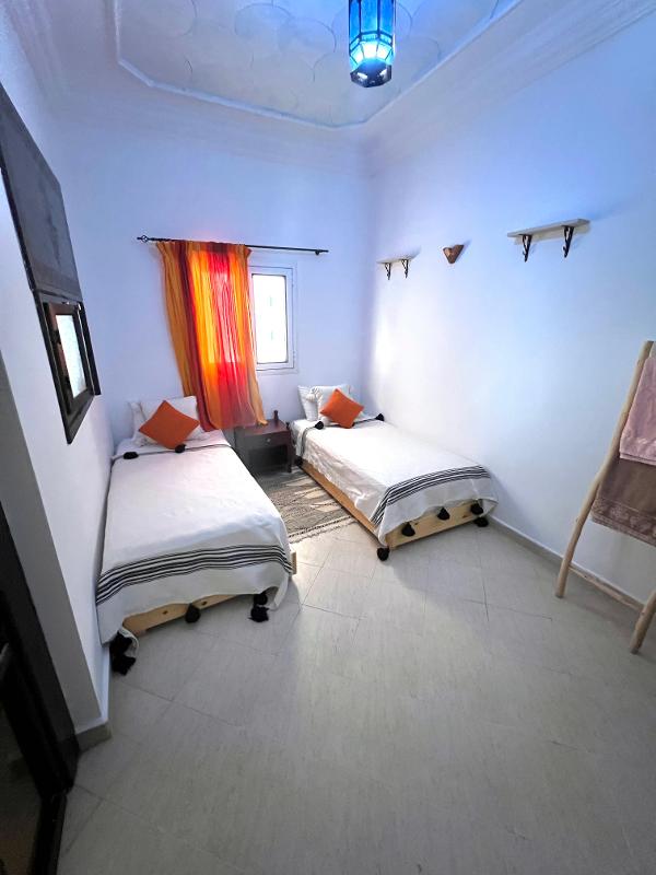 Zwei Einzel betten zimmer