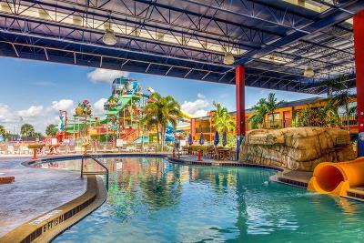 Wasserpark mit Überdachung im Familienurlaub Florida