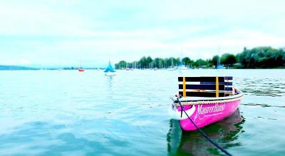 Kanu auf dem Ammersee im Familienurlaub