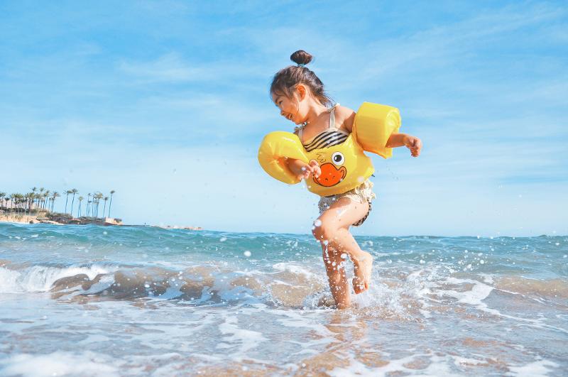Urlaub mit Kindern am Strand