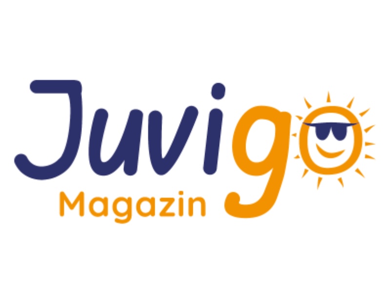 Logo des Juvigo-Magazins mit weiteren Infos rund um Feriencamps, Jugendreisen und Sprachreisen